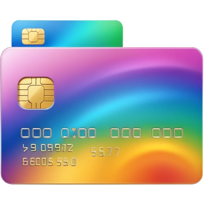 aesthetic credit card emoji
