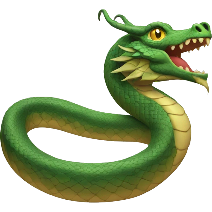 snake dragon emoji