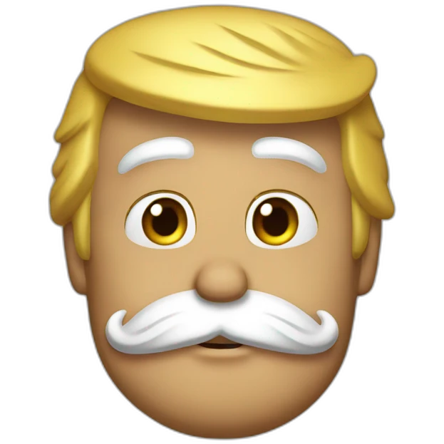 donald trump as donald duck emoji