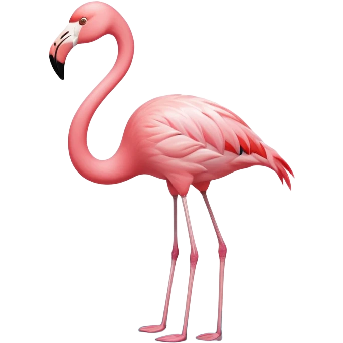 Beige Flamingo emoji