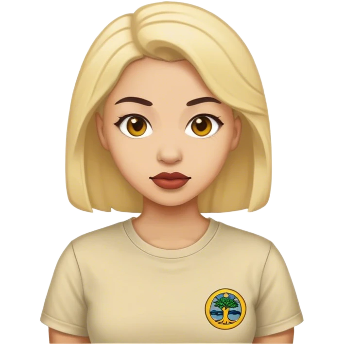 libertarian woman shirt emoji