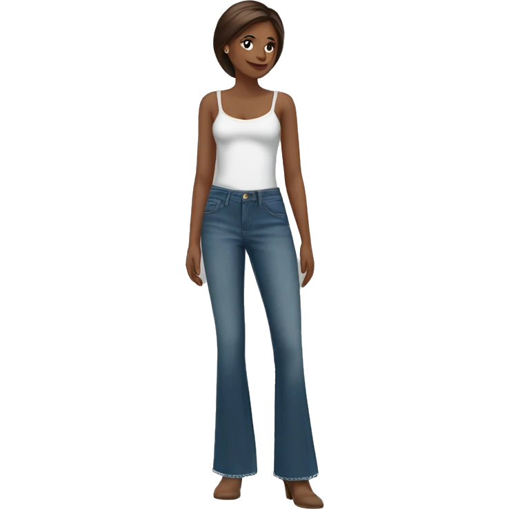 Flare jeans emoji