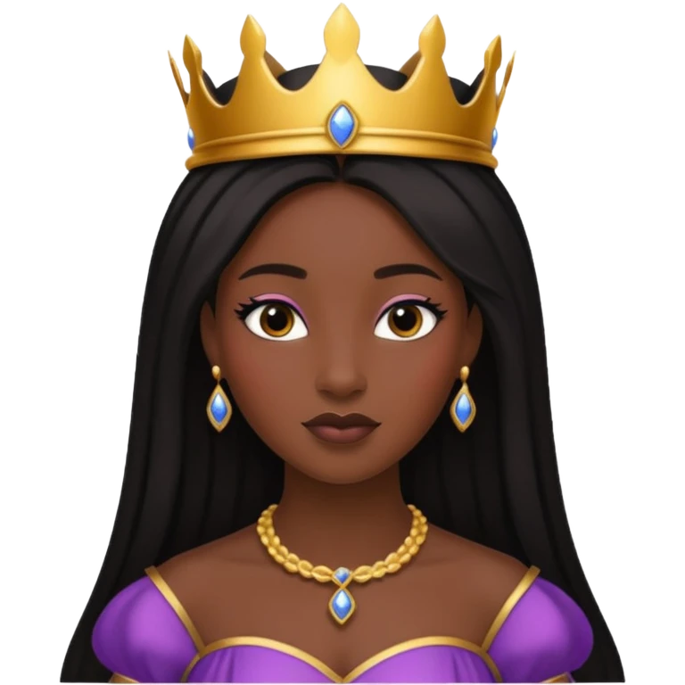 Black Princess emoji