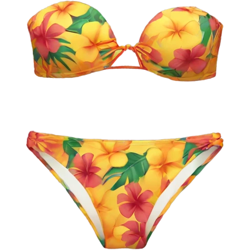 hawaiian bikini emoji