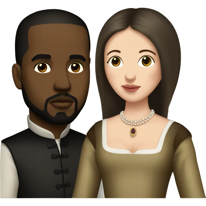 if anne boleyn and kanye west had a baby emoji