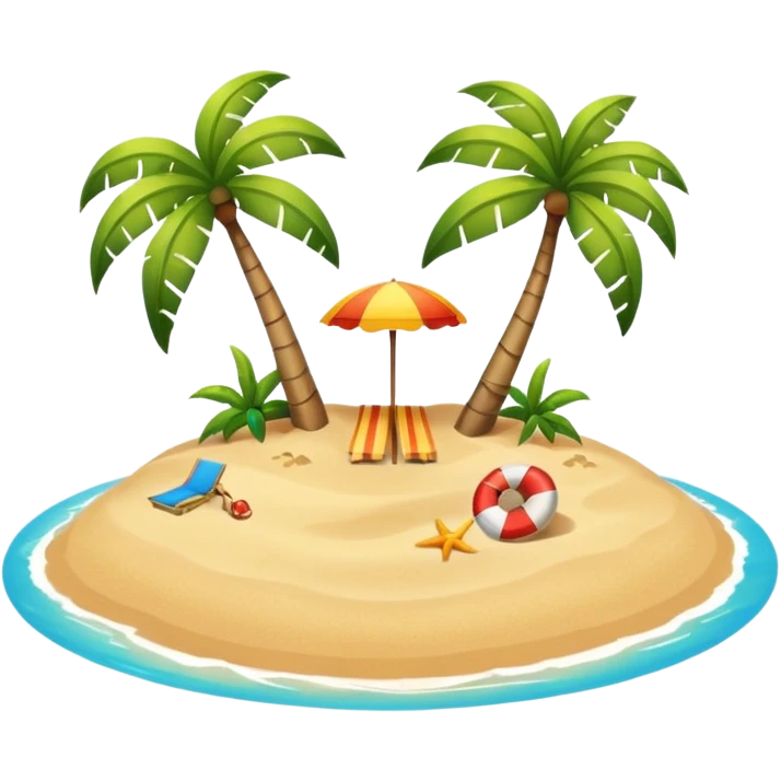 Deserted Island emoji