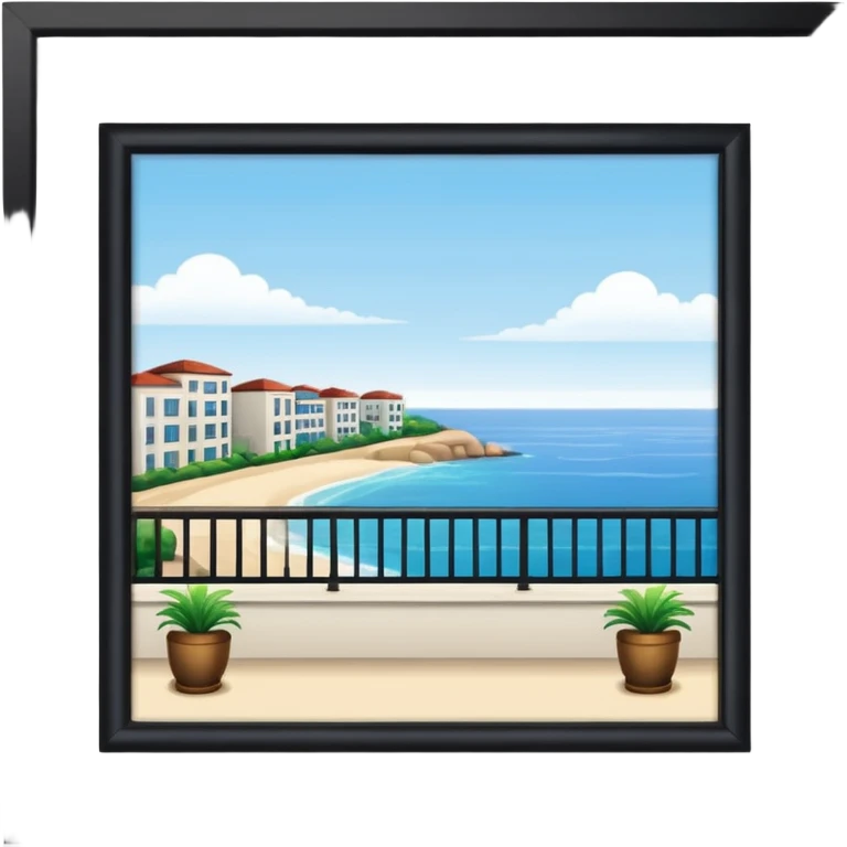 apartment with sea view emoji