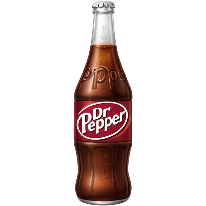 Dr peper with a white backround emoji