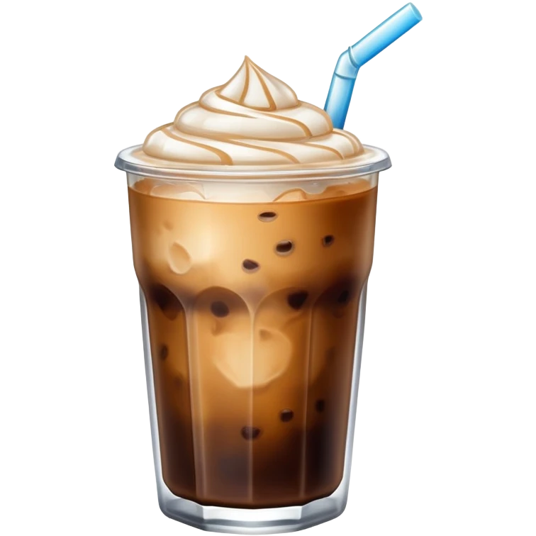 Iced coffee  emoji