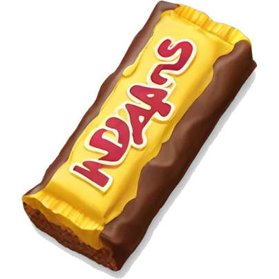 Yellow mars bar emoji