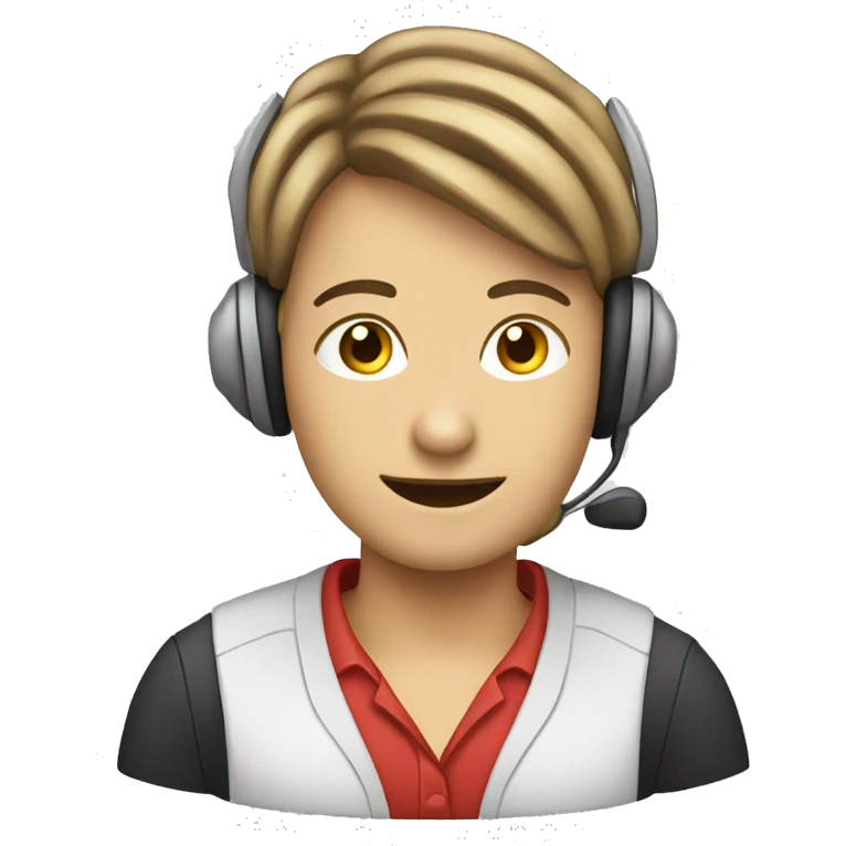 customer service operator  emoji