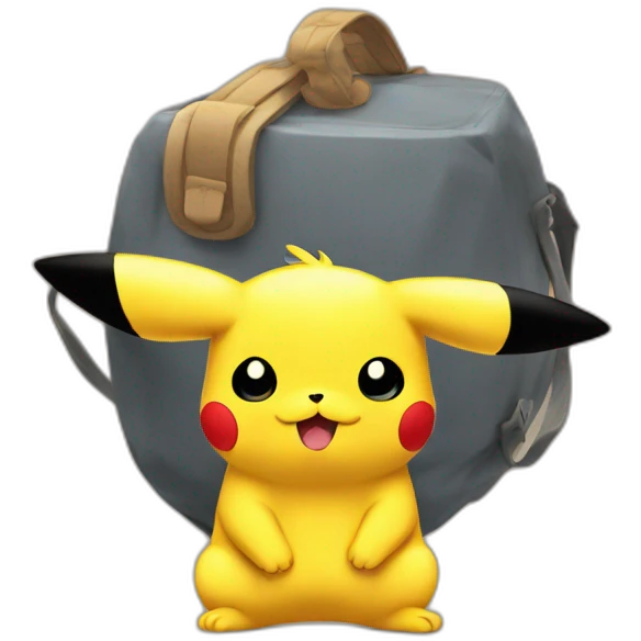 Pickachu emoji