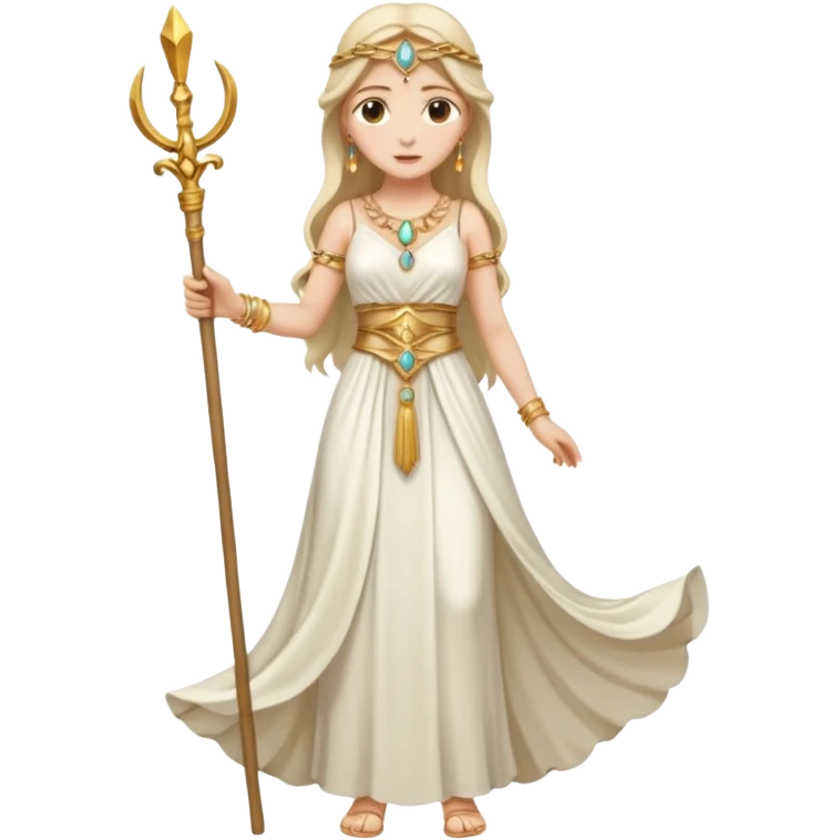 diosa tanit de cuerpo completo emoji