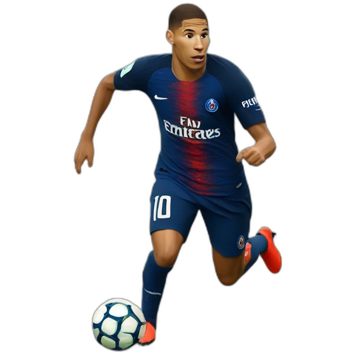 Mbappé love Hakimi emoji