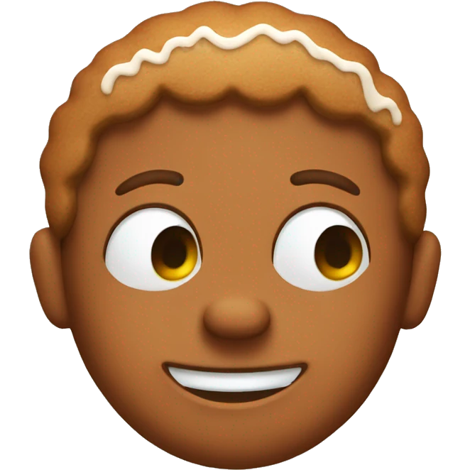 Gingerbread emoji