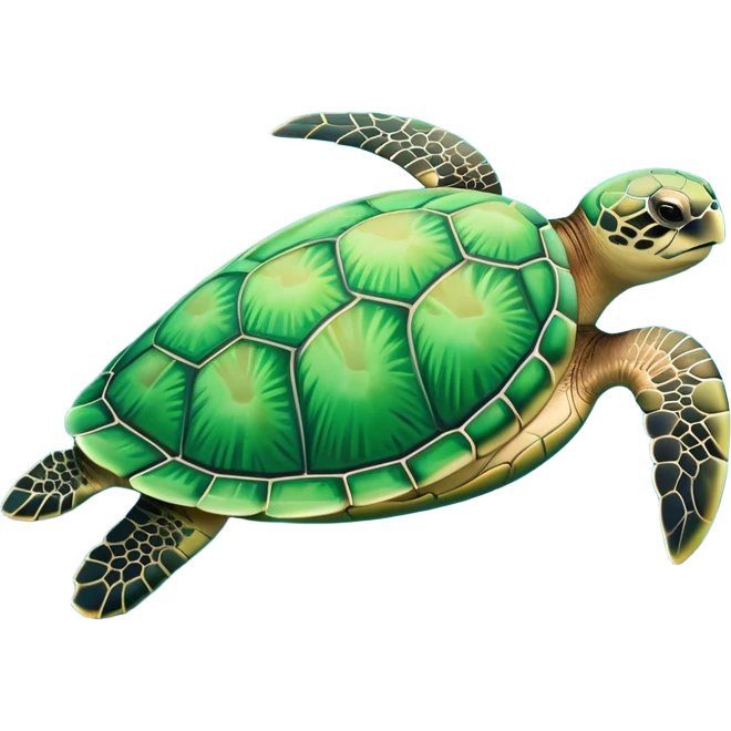 Sea turtle emoji