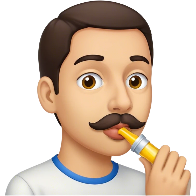 Colombian sniffing emoji