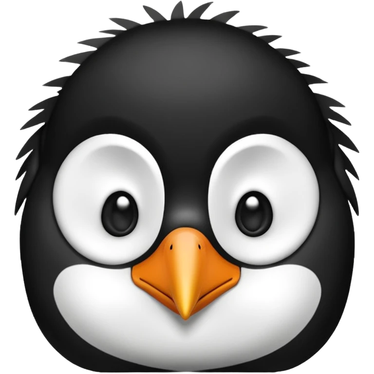 Cara de pingüino  emoji