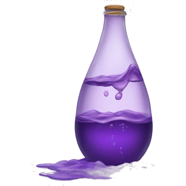 Purple water emoji