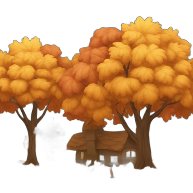 Autumn mood emoji