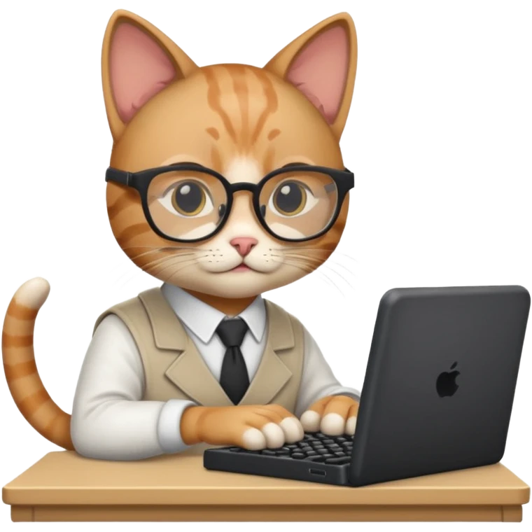 cat web developer emoji