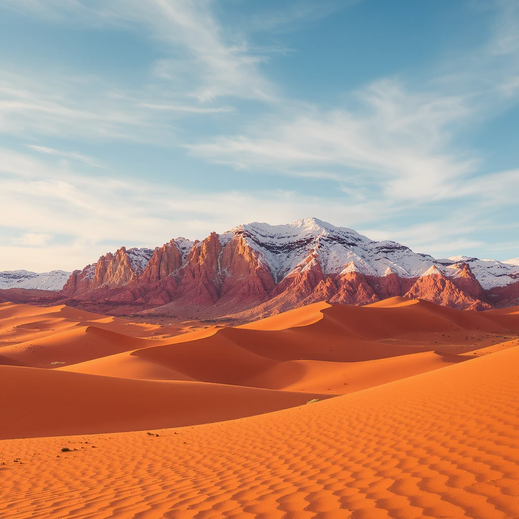 A modern desert mountain, wallpaper, modern emoji