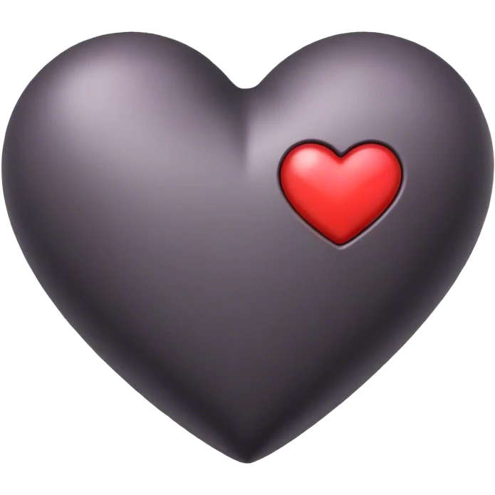 Heart shaped bomb emoji