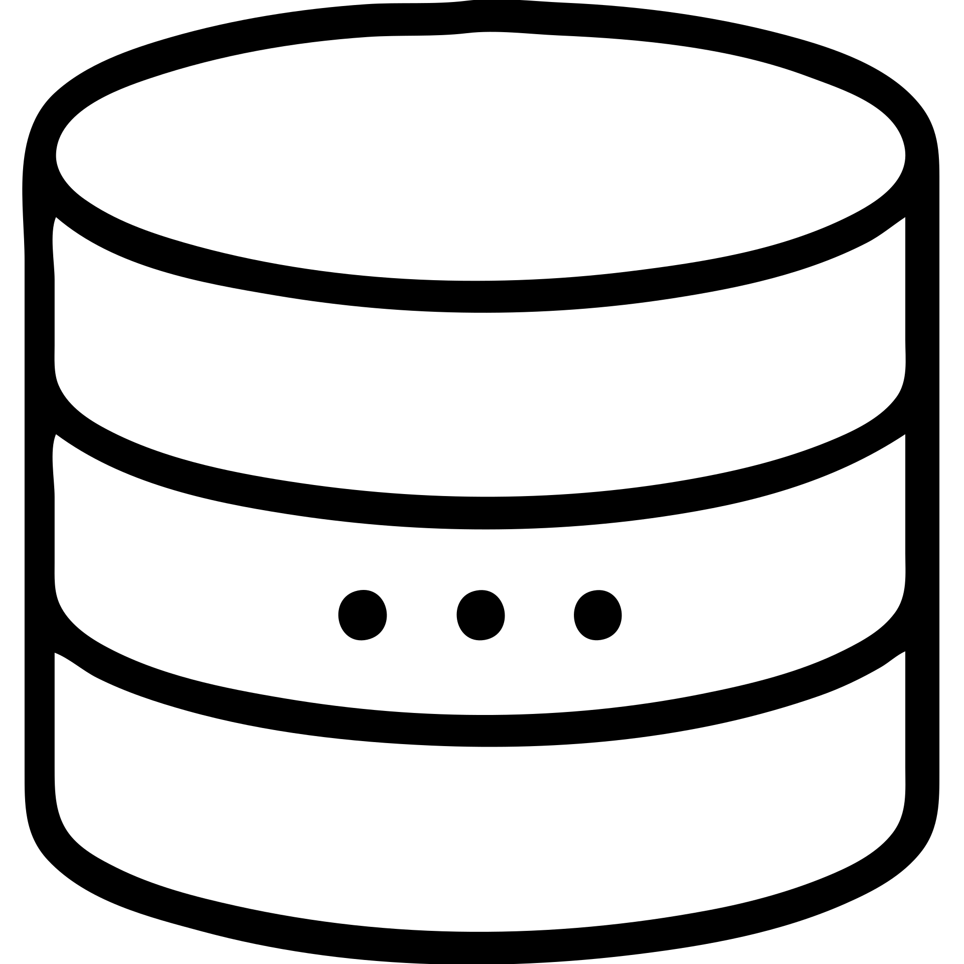 A red database storage icon with clean lines emoji