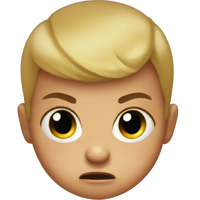 baby angry emoji