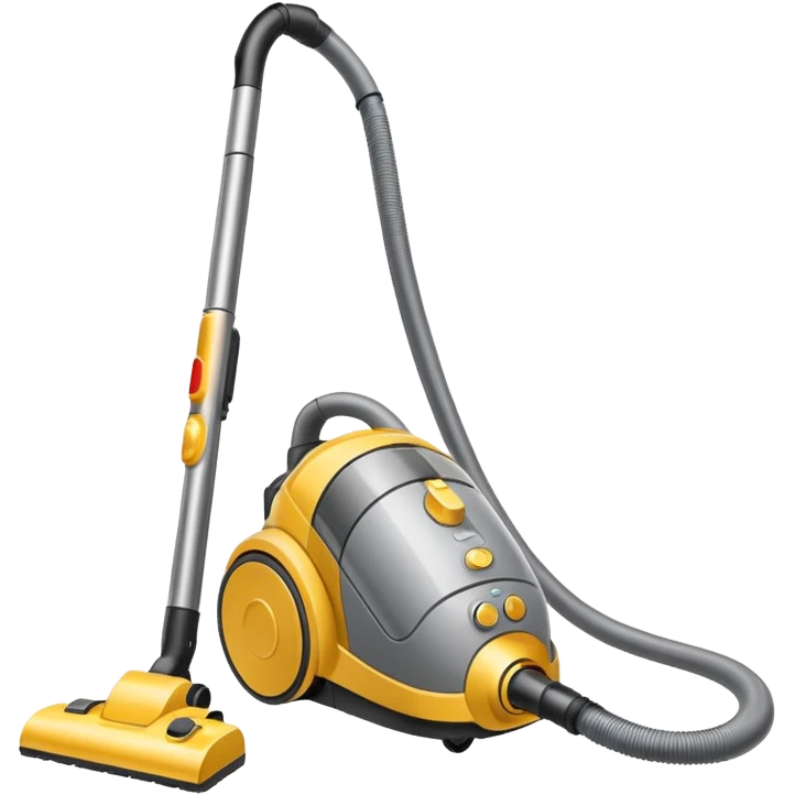 Realistic vacume with neutral color emoji