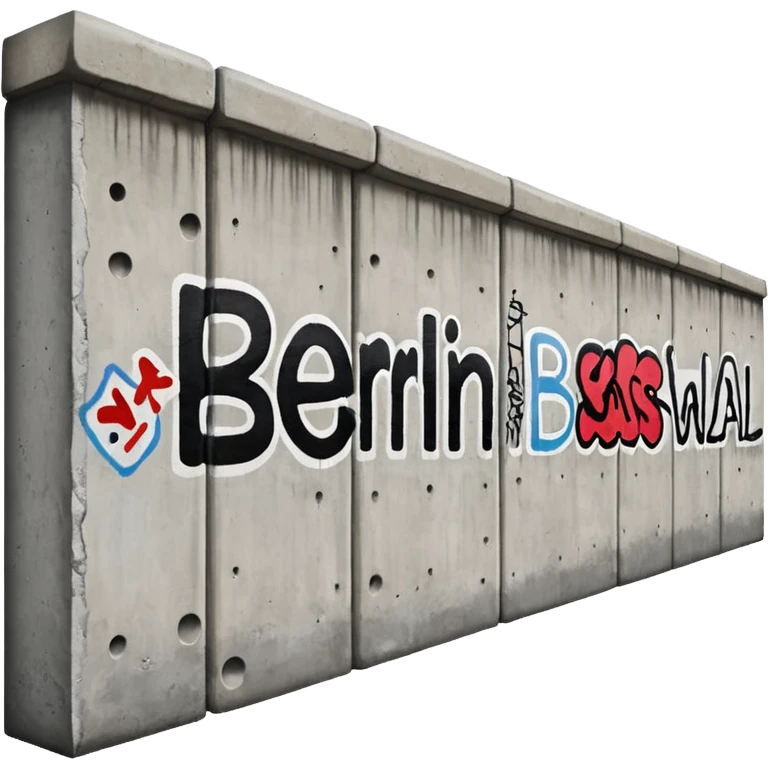 berlin wall long emoji