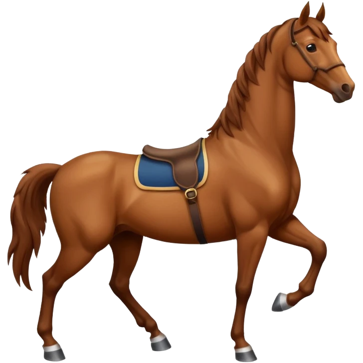 horse standing up on two feet emoji