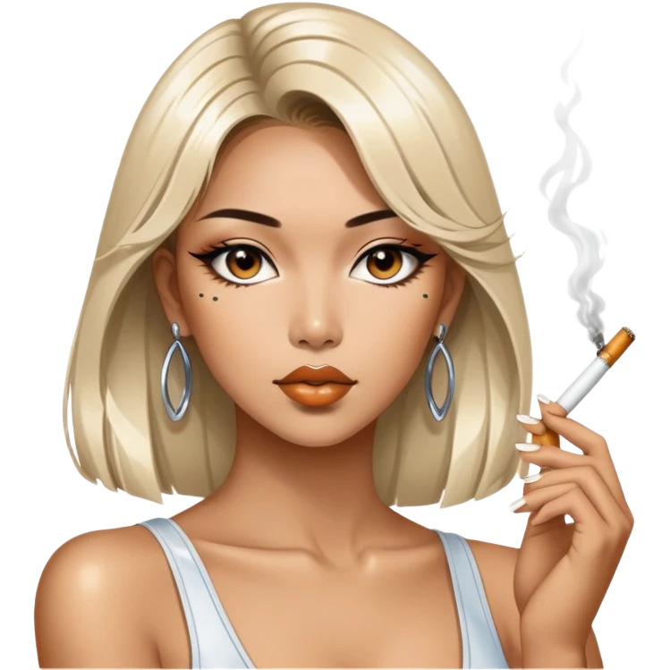 sorayama smoking emoji