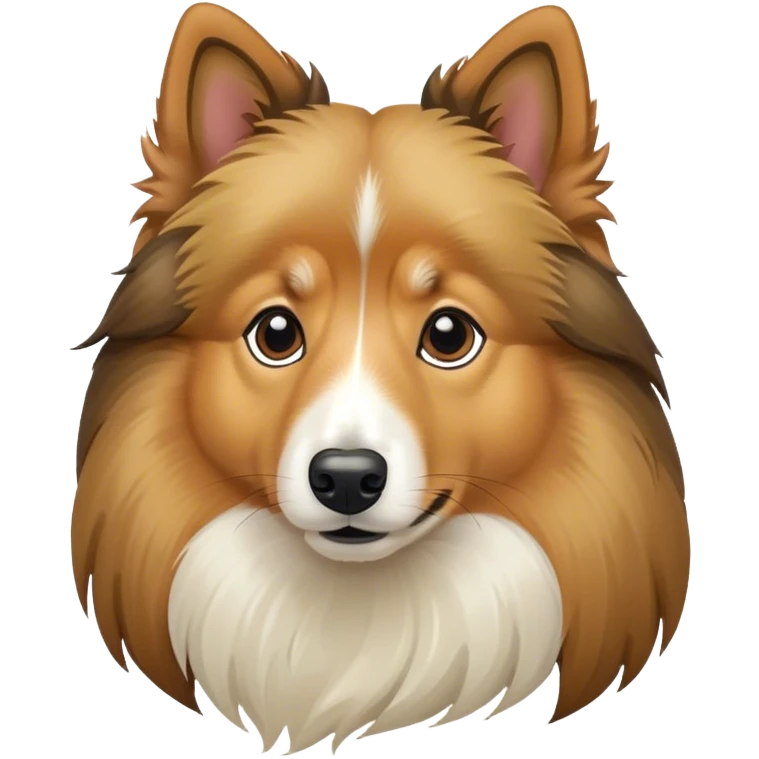 Shetland dog emoji