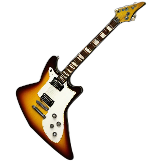 Gibson flying v emoji
