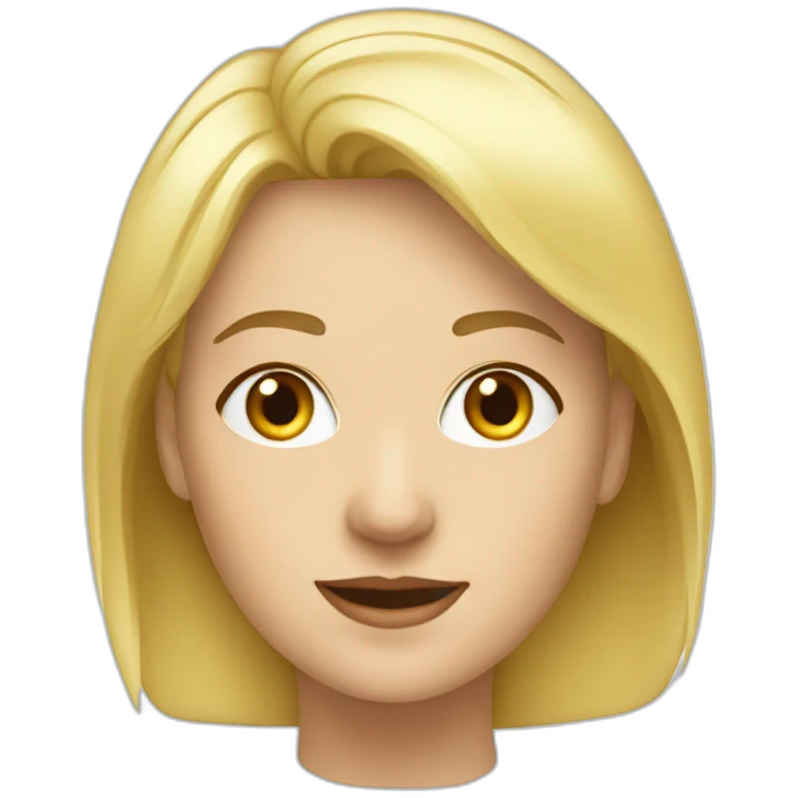 blonde frau mitte 20  emoji