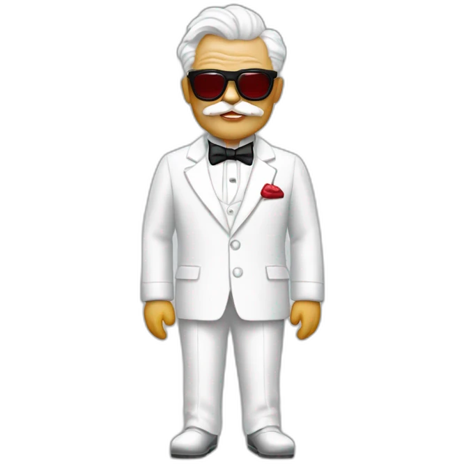 colonel sanders pimp emoji