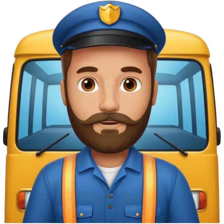 beardedminibus driver emoji