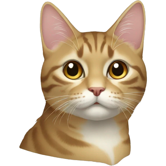 Недовольная кошка emoji