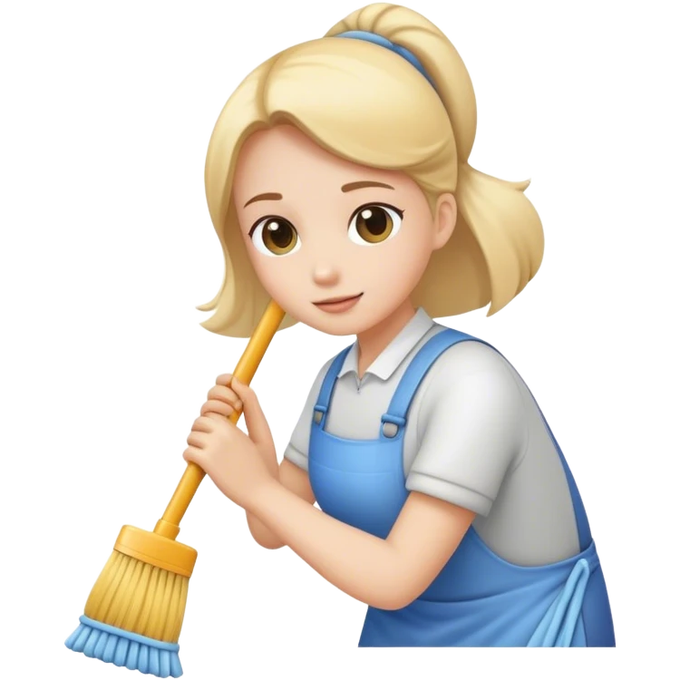 Cleaning emoji