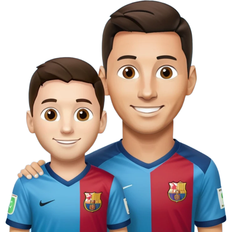 Lionel Messi And Cristiano Ronaldo emoji