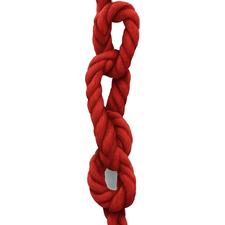 Red Ropes emoji