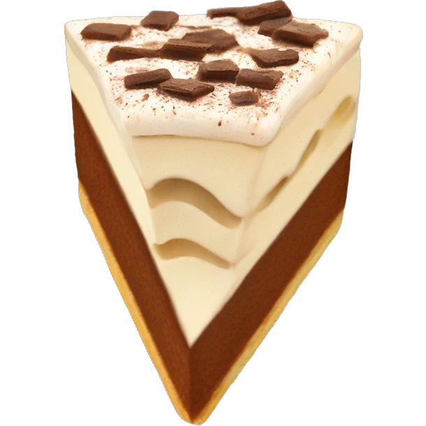 square slice of tiramisu  emoji