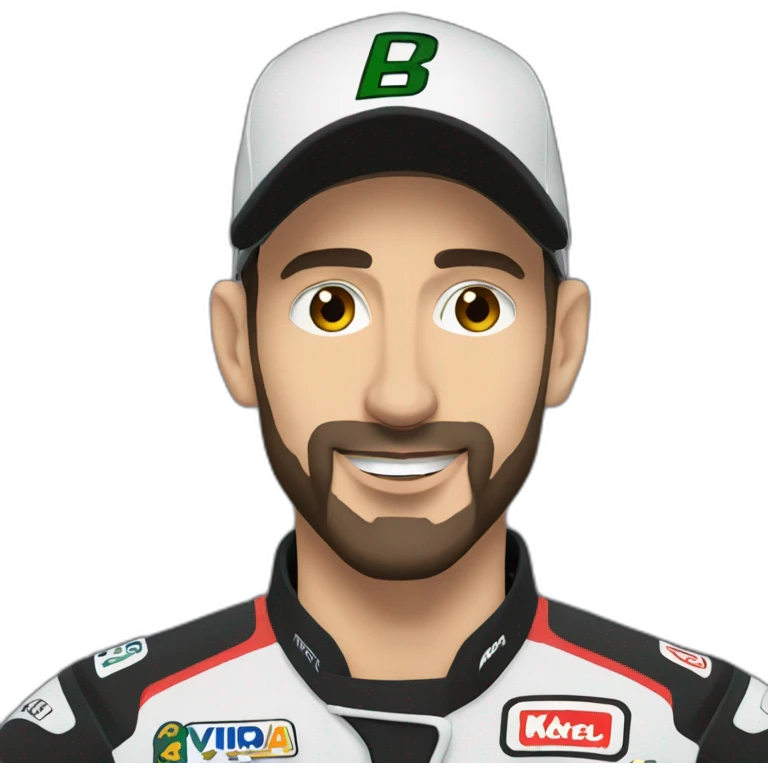 Maxime Biaggi avec Grim emoji