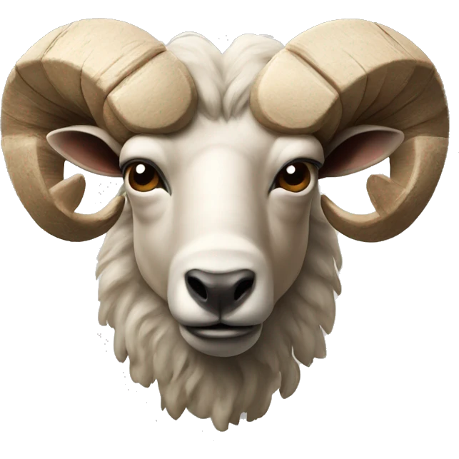 RAM head butting a Buffalo emoji