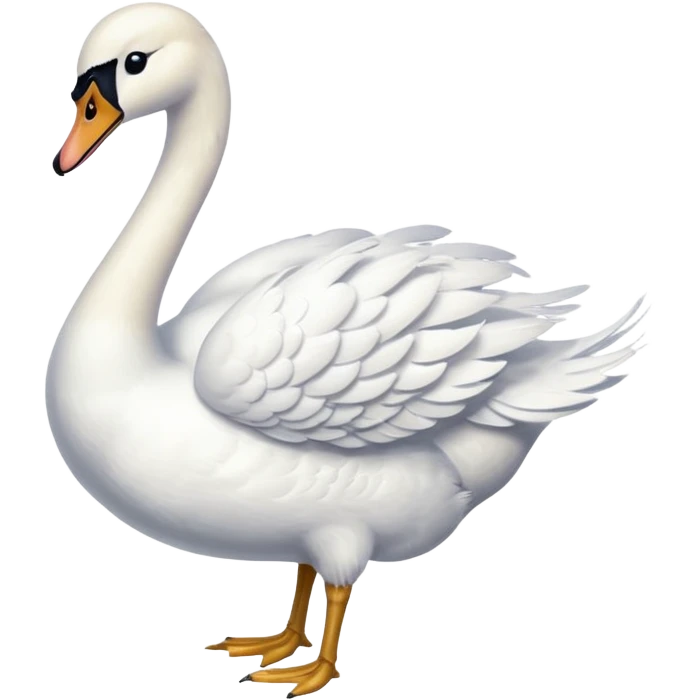 White swan emoji