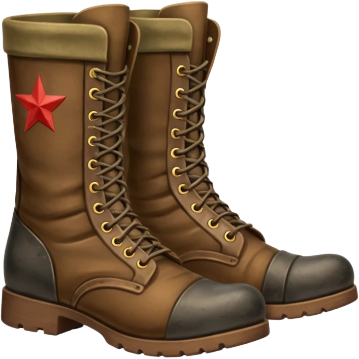 солдатские ботинки  emoji