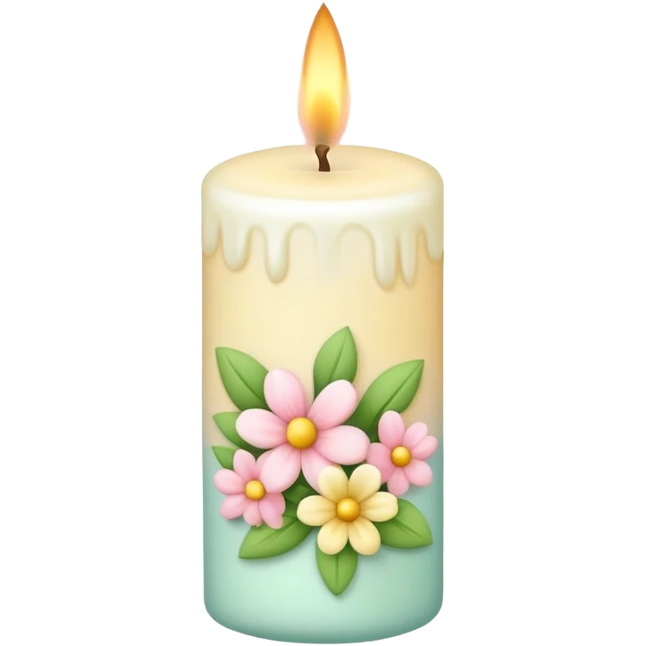 spring vibe candle emoji
