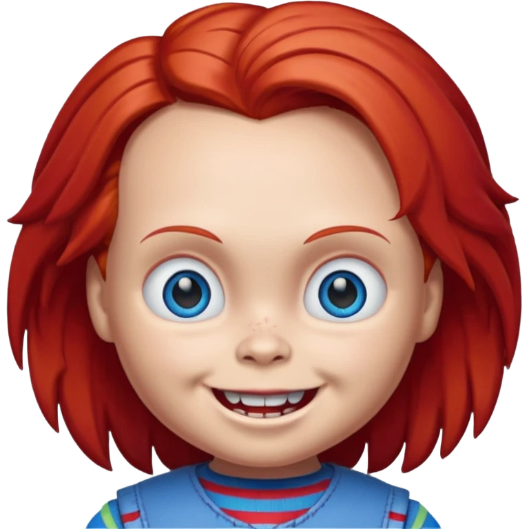 Un emojin de chuky emoji