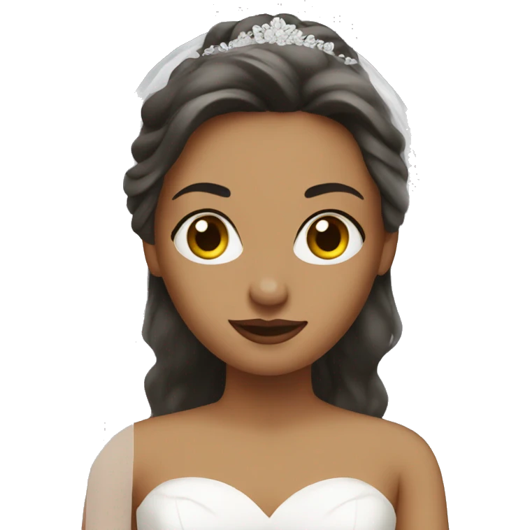 Wedding bride emoji